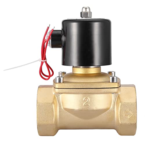 Electric Solenoid Valve Brass Two Way Normally Closed 220VAC Quick Sensitive Direction Change for Water Air Oil Systems DN50 2 Inch Brass Body Electric Solenoid Valve Brass Two Way Normally Closed 220VAC Quick Sensitive Direction Change for Water Air Oil Systems DN50 2 Inch Brass Body von EVTSCAN