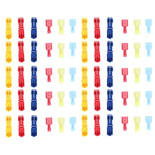 Elektrische T -Hahnanschlüsse Setzen Sie schnelle Spleiß -Crimp -Klemmen Nylon vollständig isoliertes männliches Spaten von EVTSCAN