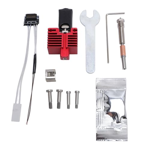Extruder Hotend Kit 0,4 mm abtrennbarer gehärteter Stahldüse 60W Keramikheizung Thermistor Draht Hot End Lab P1P P1s Extruder Hotend Kit 0,4 mm abtrennbarer gehärteter Stahldüse 60W Keramikheizung Thermistor Draht Hot End Lab P1P P1s von EVTSCAN