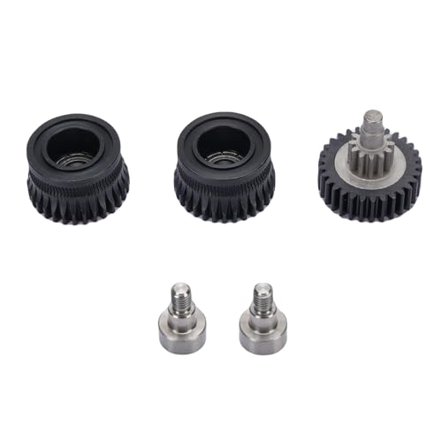 Extruder -Zahnrad -Kit erweiterte Härtungstahl -DLC -Beschichtung Doppellager -Ausrüstung Kit K1 K1 Maximal K1C Ender 3 V3 Print Engineering Materials Schwarz Schwarz von EVTSCAN