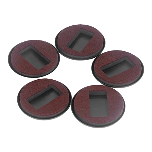 Filz Caster Cups Bulk Set Hartholzbodenschutzmöbel Pads Sliders Sliders (Brown) von EVTSCAN