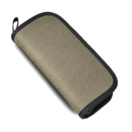 Fischereifliege Köder Löffel Spinner Aufbewahrungsbeutel Organisator für Fischerei Eva Oxford Stoff (L) von EVTSCAN