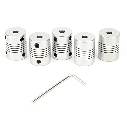 Flexible Wellenkupplungen Aluminiumlegierung Dämpfung Verbesserung der dynamischen Leistung 3D -Drucker DIY -Wellenkupplungen 5pc 5 x 8mm Flexible Wellenkupplungen Aluminiumlegierung Dämpfung Verbesserung der dynamischen Leistung 3D -Drucker DIY -Wellenkupplungen 5pc 5 x 8mm von EVTSCAN
