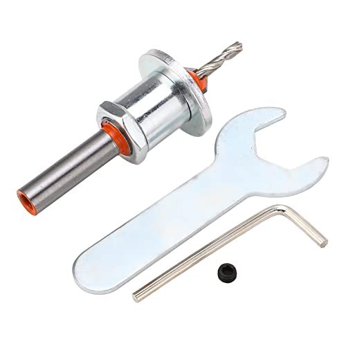 Gegenbore Drill Bit einstellbarer schneller Chipentfernung Countersink Bohrbit Set Holz Kunststoff weiches Metall von EVTSCAN