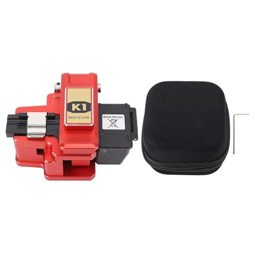 Glasfaser-Cleaver Kalt spleißen Heiß schmelzender automatischer Rücklauf schneider 3 in 1 Befestigung 5 Grad Winkel 48000 Schnitte Rot Glasfaser-Cleaver Kalt spleißen Heiß schmelzender automatischer Rücklauf schneider 3 in 1 Befestigung 5 Grad Winkel 48000 Schnitte Rot von EVTSCAN