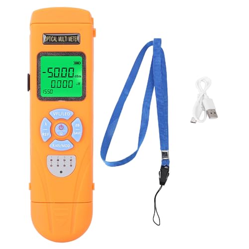 Glasfaser -Tester 70 +10 dBm Multifunktionales Werkzeug Optical Power Messgerät für Netzwerktechniker von EVTSCAN