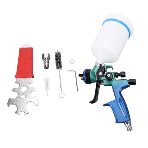 HVLP -Sprühpistole 4000B 600 ml Tasse 1,3 mm Düsenluftspray -Farbpistole für Möbelwagen Wartung G1/4 HVLP -Sprühpistole 4000B 600 ml Tasse 1,3 mm Düsenluftspray -Farbpistole für Möbelwagen Wartung G1/4 von EVTSCAN