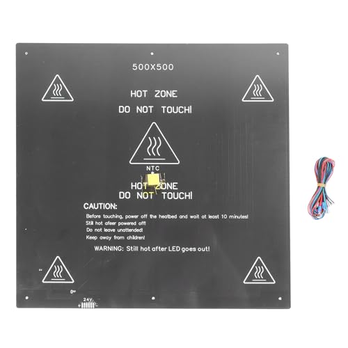 Hochleistungs 3D -Drucker erhitzte Bett Schnellheizung Aluminiumlegierung 500 x 500 mm Hochbett -Plattformhandhandhandwerk Hochleistungs 3D -Drucker erhitzte Bett Schnellheizung Aluminiumlegierung 500 x 500 mm Hochbett -Plattformhandhandhandwerk von EVTSCAN