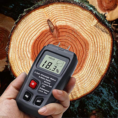 Holz Holz Feuchtigkeitsmesser Sensor LCD Display Tester für Hausangestellte Gärtner Schwarz Holz Holz Feuchtigkeitsmesser Sensor LCD Display Tester für Hausangestellte Gärtner Schwarz von EVTSCAN