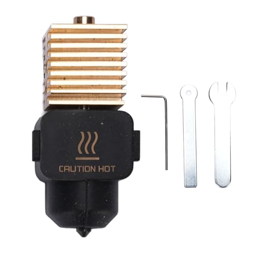 Hotend Kit für A1 A1 Mini Messing Kühlkörper 0,4 mm gehärteter Stahldüse 3D -Drucker Extrusion Head Kit von EVTSCAN