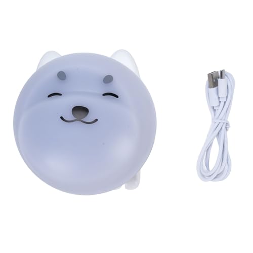 Hund Projektor Nacht Lampe Rotierenden LED Stern Licht Tragbare Nette Nacht Lampe Schlafzimmer (White) von EVTSCAN