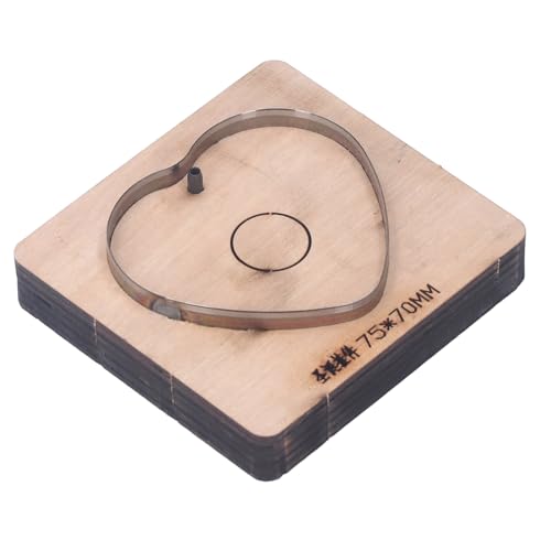 Leder Stanze Die Herzform Legierung Stahl Holz Multipurpose Schneidform Form Metall Vorlage Form für DIY -Kunsthandwerk Leder Stanze Die Herzform Legierung Stahl Holz Multipurpose Schneidform Form Metall Vorlage Form für DIY -Kunsthandwerk von EVTSCAN