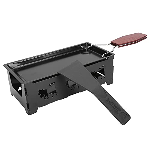 Mini -Grillpfanne Nicht -Stick -Käsegrillpfanne mit Holzgriff einfach zu reinigen tragbares Kochwerkzeug ideal für Home Kitchen BBQ von EVTSCAN