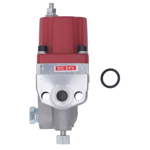 Motorstopp-Magnetventil, Kraftstoffabschaltmagnetventil aus Edelstahl für Generatoren, 24 V Motorstopp-Magnetventil, Kraftstoffabschaltmagnetventil aus Edelstahl für Generatoren, 24 V von EVTSCAN