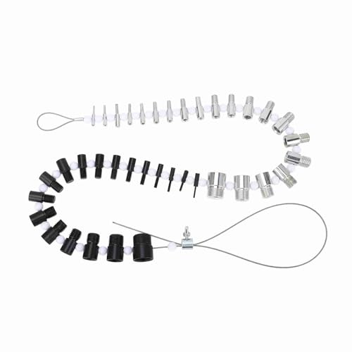 Nussschraubengewinde -Überprüfung 38 Größen Männliche Weibliche Identifikator Edelstahl -Inspektionsinstrument für den Bau Nussschraubengewinde -Überprüfung 38 Größen Männliche Weibliche Identifikator Edelstahl -Inspektionsinstrument für den Bau von EVTSCAN