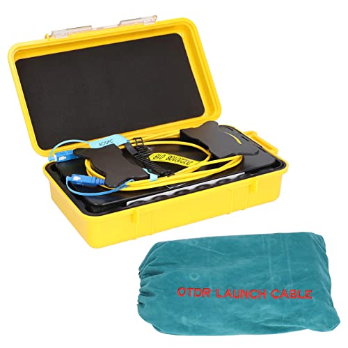 OTDR -Startkabelbox Optische Faserringe Dead Zone SM SCUPC an SCUPC 1000meter von EVTSCAN