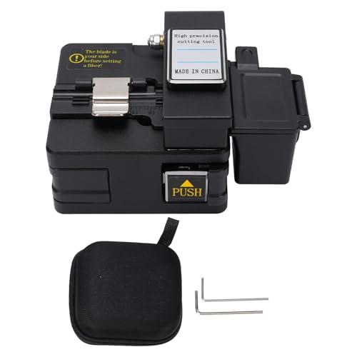 Optische Faser -Spannwolfram -Stahlblatt 0,6 ° Schneidwinkel 16 Schnittpunkte 50000 -mal 3 in 1 Faserkabelschneider mit Abfallfaserbox für ftth von EVTSCAN