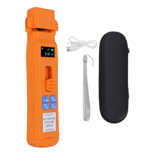 Optische Faserkennung 800 bis 1700 nm in VFL 10 bis 30 km 70 bis 10 dBm Faserverkehrs -Identifikator mit LED -Licht 0,25 0,9 2,0 3,0 mm eingebaut von EVTSCAN