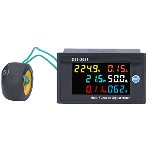 Power Monitor Einphasig LCD Digital Display Spannung Strom Meter Tester AC 40 ‑ 300 V Power Monitor Einphasig LCD Digital Display Spannung Strom Meter Tester AC 40 ‑ 300 V von EVTSCAN