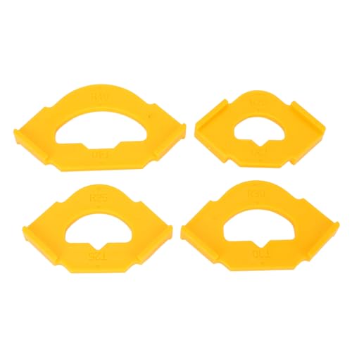 Radius Jig Router Vorlage Holz bearbeitung Routing rechts Abgerundete Ecken Router Bit R20T20 R25T25 R30T30 R40T40 Gelb Radius Jig Router Vorlage Holz bearbeitung Routing rechts Abgerundete Ecken Router Bit R20T20 R25T25 R30T30 R40T40 Gelb von EVTSCAN