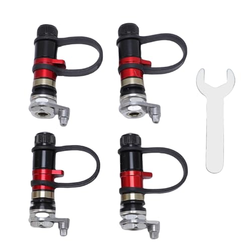 Reifen -Deflator -Kit Aluminiumlegierung Auto Reifendruckverlastung Ventil Stütztreibere Drucksensor 4pcs von EVTSCAN