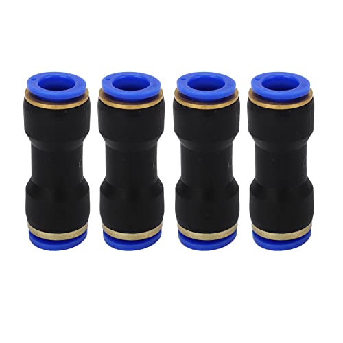 Schnelle Rohranschlüsse drücken gerade Reduziersteine ​​für PU -Schlauch -Nylonrohr 2/3in 4/7in Maschinenausrüstung von EVTSCAN