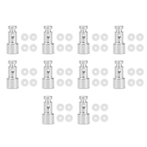 Schwimmerventil -Set hoher Kompatibilitätsversiegelungsringe Anpassung von Silikonmaterial 10Set Schnellkochkochtopf Elektrisch Schnellkochtopf Zubehör GWISE GW22620 GW22623 von EVTSCAN