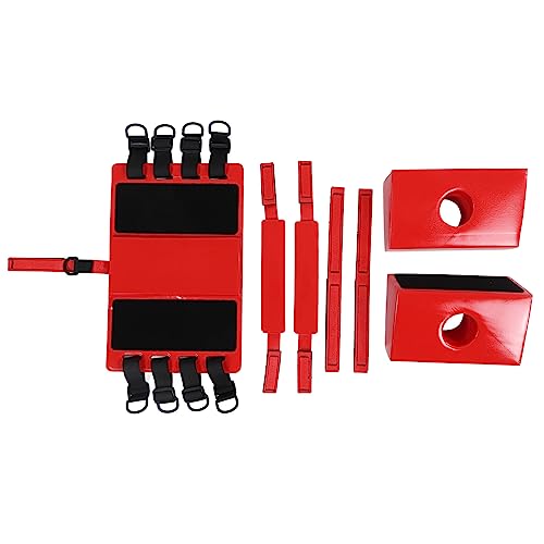 Spine Board Head Immobilizer Universal EMS EMT Medical Emergency Head Immobilizer with Adjustable Straps NBR Cotton Head Fixation Immobilizer for Emergency Medical Scenes von EVTSCAN