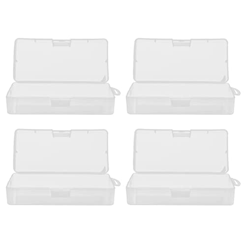 Transparente Aufbewahrungsbox klarer Plastikbehälter mit Scharnierabdeckung für kleine Objektscrafts Perlenschmuck Transparente Aufbewahrungsbox klarer Plastikbehälter mit Scharnierabdeckung für kleine Objektscrafts Perlenschmuck von EVTSCAN