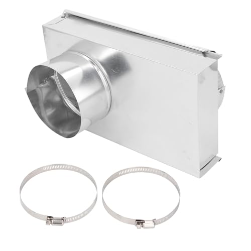 Trockner -Entlüftungsperiscope Aluminiumlegierung einstellbare Anti -Clogging -Entlüftungskit 4in -Stecker für Lüftungsschlitze in der Nähe der Wand von EVTSCAN