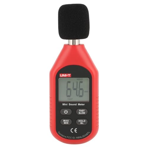 UNI-T Schallpegelmesser Digitaler Bluetooth-Geräuschmesser-Tester 30-130 dB Überwachungston UT353BT von EVTSCAN