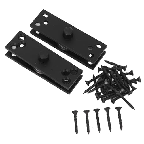 Versteckte Edelstahl -Drehscharnier 360 -Grad -Rotation nach oben und unten Koaxial Black 220 lbs Tragetürscharnier für verschiedene Türkonfigurationen Versteckte Edelstahl -Drehscharnier 360 -Grad -Rotation nach oben und unten Koaxial Black 220 lbs Tragetürscharnier für verschiedene Türkonfigurationen von EVTSCAN