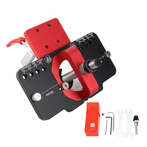 Versteckte Scharnier -Jig -Bohrhandbuch und Bit -Set -Holzbearbeitungswerkzeug für die Installation von Türschrank Versteckte Scharnier -Jig -Bohrhandbuch und Bit -Set -Holzbearbeitungswerkzeug für die Installation von Türschrank von EVTSCAN