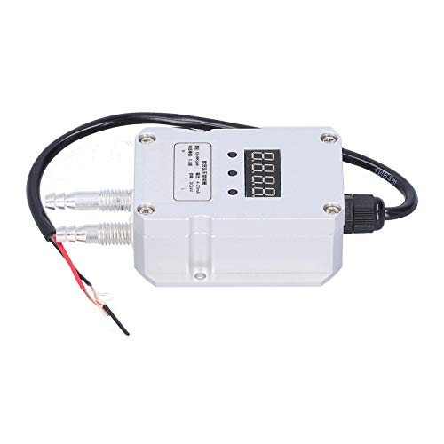 Winddruck -Sender hoher Genauigkeit Digitaler Anzeigesensor DC24V Aluminiumlegierung für die Lüftung der Kesselluftversorgung (0-4Kpa) von EVTSCAN