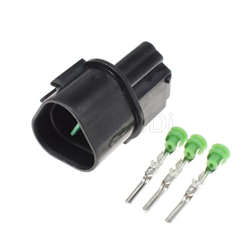 1–20 Kits 2,2 mm KUM PB625–03027 PB621–03020 3-poliger Auto-Stecker, weiblich, kompatibel mit Kia-Sensor-Scheinwerfern (Color : Male set, Size : 1Set) von EVURU