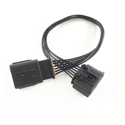 EVURU 1pcs 6 pinsensor sumitomo Ts Wasserdicht 025 Serie Beschleuniger Pedal Autoanschluss Männlich und weibliches Kabelbaum 6189-1083 (Color : Male and Female 25cm) von EVURU