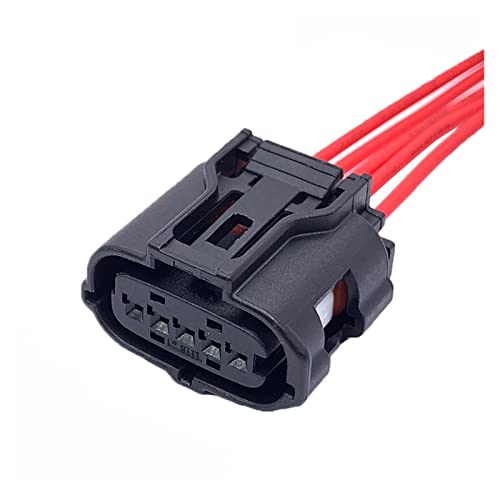 EVURU 5 6 Pin 6189-1046 6189-1083 Sumitomo Luftdurchflussmesser Stecker Kabelbaum MAF Sensor Buchse TS Serie Kompatibel mit Toy~TA (Color : 5P Wire Harness, Size : 1 Pc) von EVURU