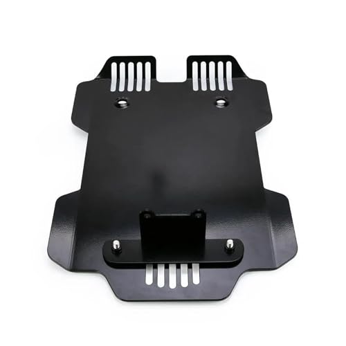 EVURU Motorchassisschutz Unter Schutzabdeckung Für BM&W R 18 R18 Aluminium 2020 2021 2022 2023 Motorrad Zubehör Motor Chassis Schutz Schutz Skid Platte Schutz(Black) von EVURU