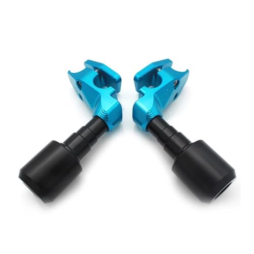 EVURU Motorrad Sturzpads Crashpads Für CFMOTO 450SR 450 SR 450NK 2022 2023 Motorrad Motor Schutz Zubehör Protector Schutz Abdeckung Rahmen Sliders Crash Pad(Blue) von EVURU