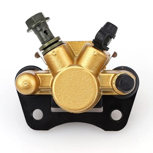 Hintere Scheibenbremse Bremssattel System Pad Für linke/rechte ATV-Bremspumpe für 4-Rad-Motorradzubehör M10 50-mm-Bremssättel vorne hinten unter der Pumpenscheibe (Color : 1) von EVURU