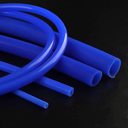 EVepes Xuhuhu-Silicone Tubing 100 cm I. 2~32mm Hitzebeständiger Blauer Silikonschlauch Flexibler Kieselgel-Rohrschlauch, Glatte Innenfläche (Color : 25x31mm, Size : 100cm) von EVepes