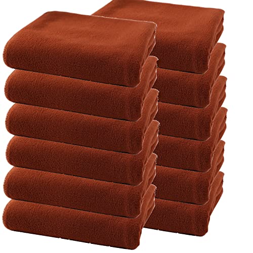 EWANTO Mini Handtuch Gästehandtuch Waschlappen mit Aufhängeschlaufe 30 x 30 cm superweiche Mikrofaser Farbe: Espresso EWANTO Mini Handtuch Gästehandtuch Waschlappen mit Aufhängeschlaufe 30 x 30 cm superweiche Mikrofaser Farbe: Espresso von EWANTO