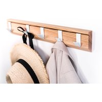 Holz Wand Handtuchhaken Badezimmer Handtuchhalter Mit Aufhänger Hakenleiste Für Handtücher Montieren von EWARTWOODS