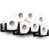 Toilettenpapierhalter An Der Wand Befestigtes Hölzernes Regal Halter Für Toilettenpapierrollen Bricks von EWARTWOODS