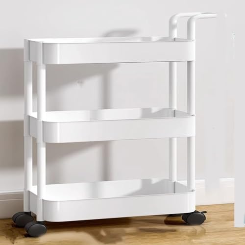 Der rollende, multifunktionale Küchen-Aufbewahrungswagen verfügt über abnehmbare 360-Grad-Räder und EIN großes Öffnungsdesign eignet Sich for Verschiedene Aufbewahrungsorte im Haushalt(White3pc) Der rollende, multifunktionale Küchen-Aufbewahrungswagen verfügt über abnehmbare 360-Grad-Räder und EIN großes Öffnungsdesign eignet Sich for Verschiedene Aufbewahrungsorte im Haushalt(White3pc) von EWDHJK