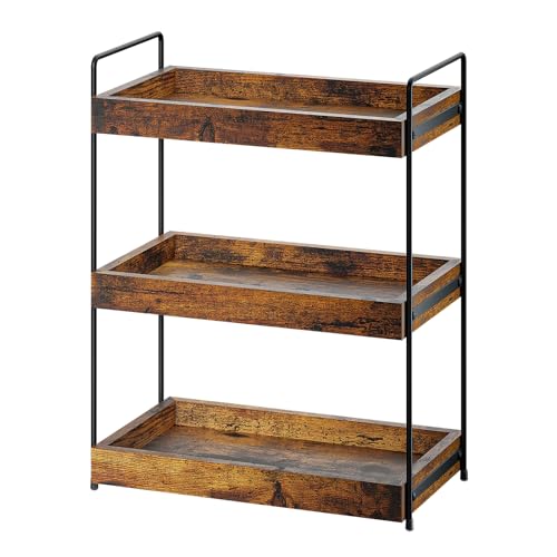 Abnehmbar Küchen Gewürzregal mit 3 Etagen Standregal Moderne Duschablage Praktischer Badezimmer Arbeitsplatte aus Holz für aufbewahrung Organizer Mehrfunktional Unterschrankregal Spülschrankregal Abnehmbar Küchen Gewürzregal mit 3 Etagen Standregal Moderne Duschablage Praktischer Badezimmer Arbeitsplatte aus Holz für aufbewahrung Organizer Mehrfunktional Unterschrankregal Spülschrankregal von EWEMOSI