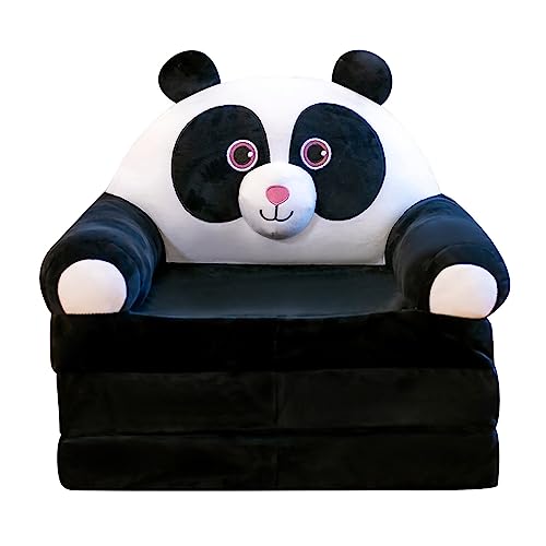 EWFAS Ausklappbares Kindersofa Mini Bärchen Abnehmbarer Bezug Übernachtungssofa Leichtgewicht Kinder Sofa mit Abnehmbarem Bezug Spielsofa Kuschelsofa（Ohne Liner Füller） von EWFAS
