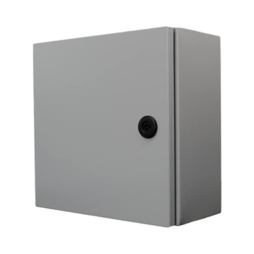 CP - Schaltschrank Metall IP54 inkl. verzinkte Montageplatte Wandmontage mit umlaufend eingeschäumte Spezial Dichtung (30x30x15cm) von EWH-Shop