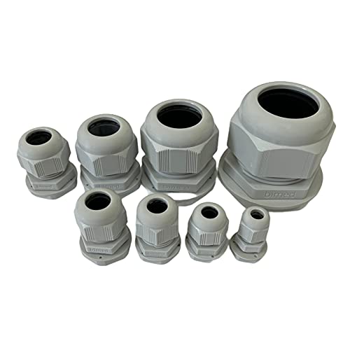 Kabelverschraubungen mit Gegenmutter PG7 PG9 PG11 PG13,5 PG16 PG21 PG29 PG36 PG42 PG48 (1er, PG 29) von EWH-Shop