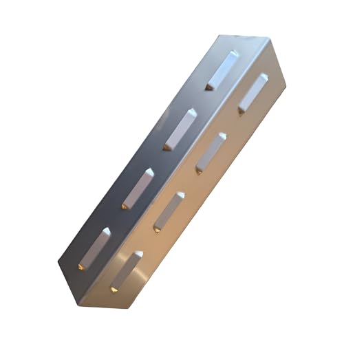EWH Flammenabdeckung für Enders Kansas & Seattle Gasgrills aus solidem Edelstahl 1.4301 (39,7 x 11,3 x 3,4 cm) Brennerabdeckung von EWH